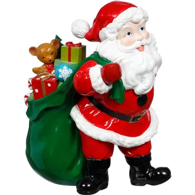 Mark Roberts Santa With Gift Sack In Multi