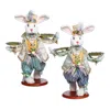 Mark Roberts Server Rabbit, Set Of 2 In Multi