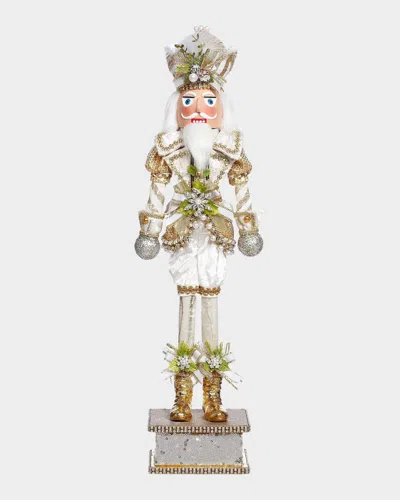 MARK ROBERTS SMALL WHITE CHRISTMAS NUTCRACKER FIGURE