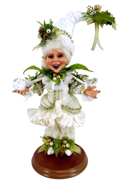 Mark Roberts Snow Belle Elf On Base, Small In Multi