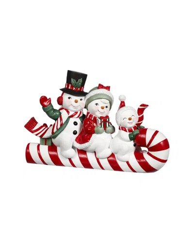 Mark Roberts Snowman & Candy Cane Decor In Multi