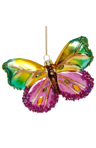 Mark Roberts Sparkle Butterfly Ornament, Set Of 12 In Multi