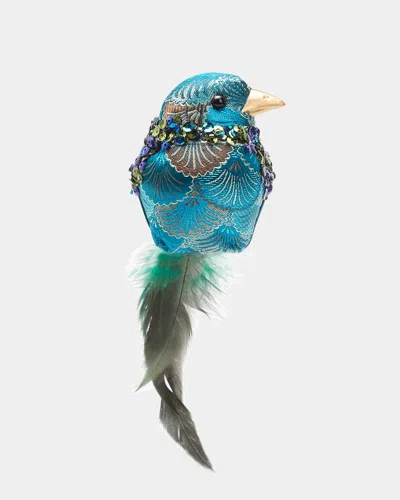 Mark Roberts Sparkling Bird Ornament In Multi