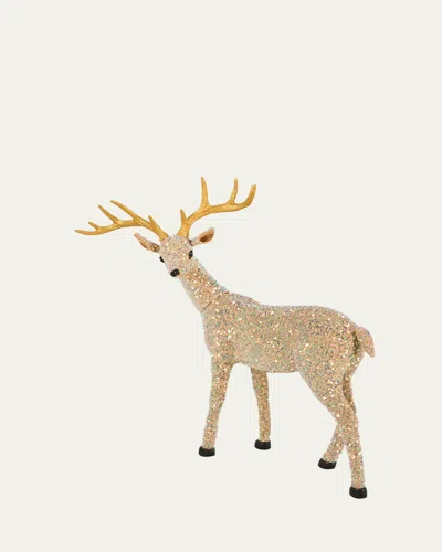 Mark Roberts Sparkling Gold Deer