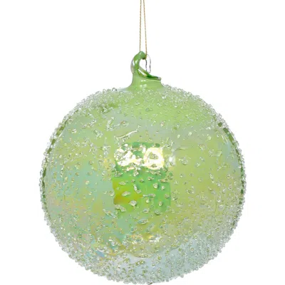 Mark Roberts Sparkling Ombre Ornament, Small, Set Of 6 In Green