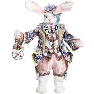 Mark Roberts Spring Easter Rabbit Figurines & Collectibles In Pink,blue,white