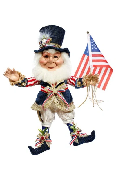 Mark Roberts Star Spangled Banner Elf, Medium In Multi