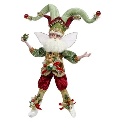 Mark Roberts Stocking Maker Fairy, Small - 11 Inches In Gold;brown;white;green;red