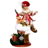 Mark Roberts Stocking Stuffing Elf Scene In Multi