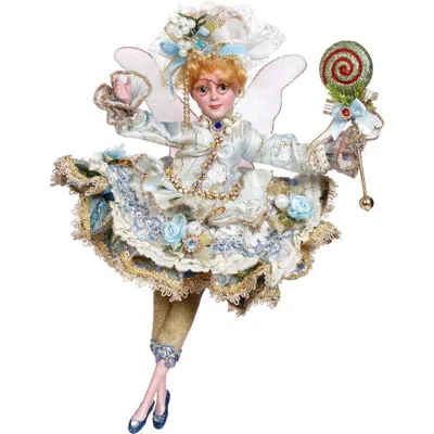 Mark Roberts Sugar Plum Fairy, Small, Green In Multi