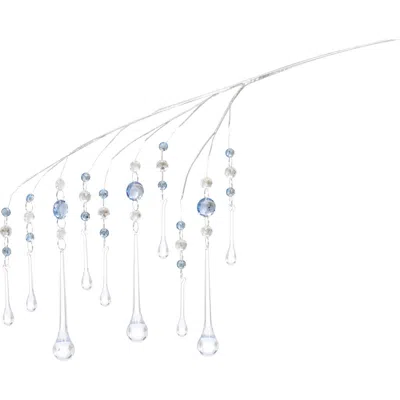 Mark Roberts Teardrop Jeweled Hanging Spray, Set Of 12 In Blue