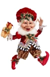 Mark Roberts Teddy Bear Elf, Medium In Multi