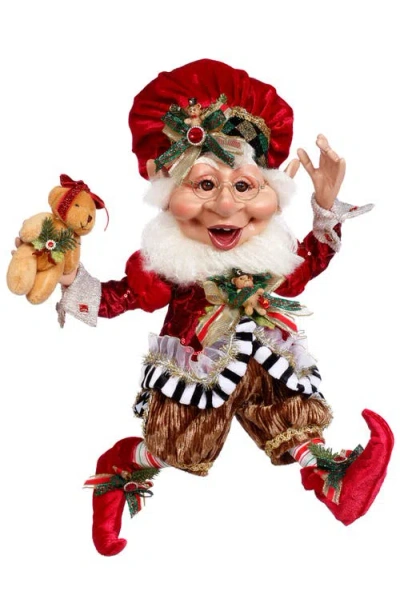 Mark Roberts Teddy Bear Elf, Medium In Multi
