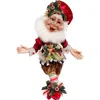 Mark Roberts Teddy Bear Elf, Small In Multi