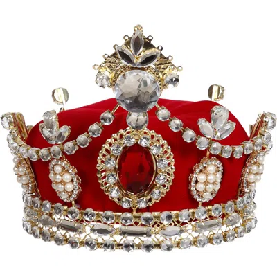 Mark Roberts Tiara Crown, Set Of 2 In Red