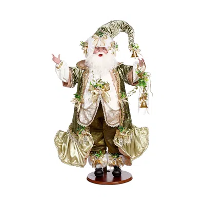 Mark Roberts Under The Mistletoe Santa In Multi