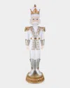 Mark Roberts Versailles Nutcracker Statue In White