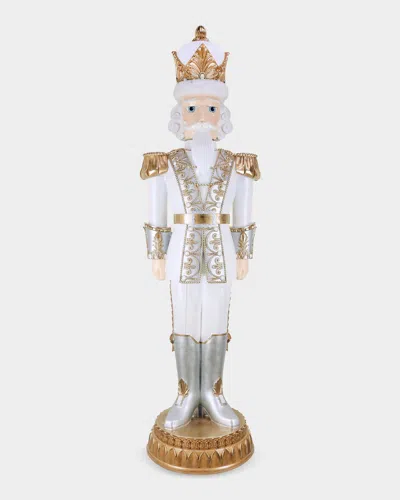 Mark Roberts Versailles Nutcracker Statue In White