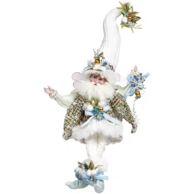 Mark Roberts Winter Wonderland Fairy, Small - 10 Inches In White,blue,gold,silver