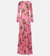 MARKARIAN CALYPSO FLORAL GOWN