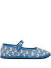 Markarian Floral-print Ballet Flats