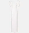 Markarian Isidore Cotton And Silk Maxi Dress In Ivory Floral