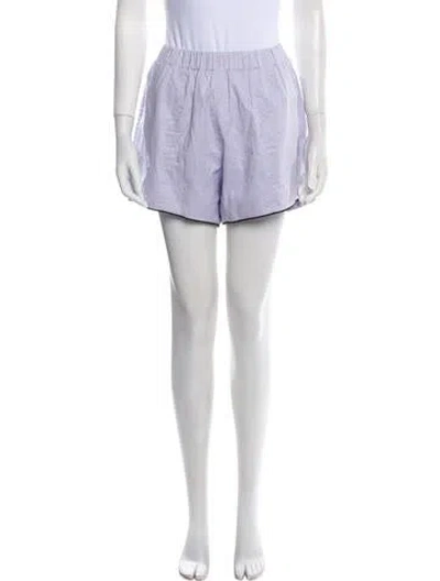 Pre-owned Markarian Mini Shorts In Purple