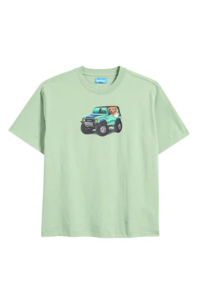 Market 4x4 Bear Graphic T-shirt In Basil
