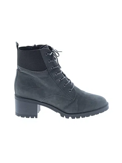 Pre-owned Market & Spruce Ankle Boots In Black