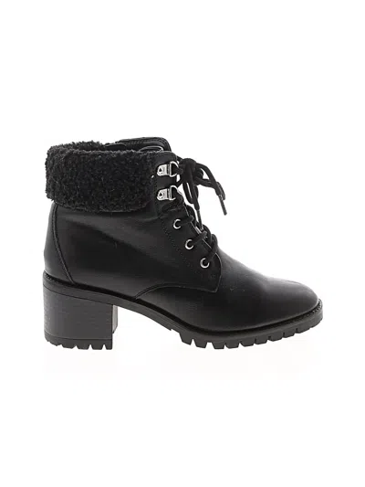 Pre-owned Market & Spruce Ankle Boots In Black