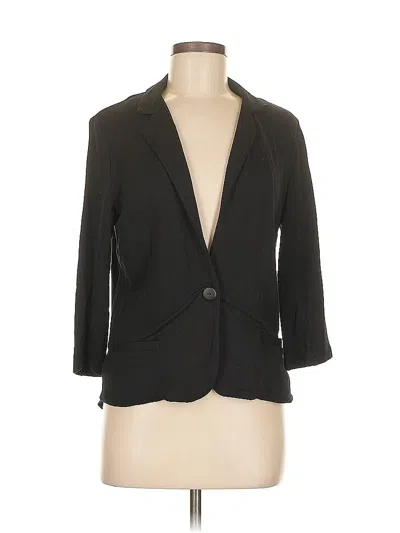 Pre-owned Market & Spruce Blazer Jacket In Black