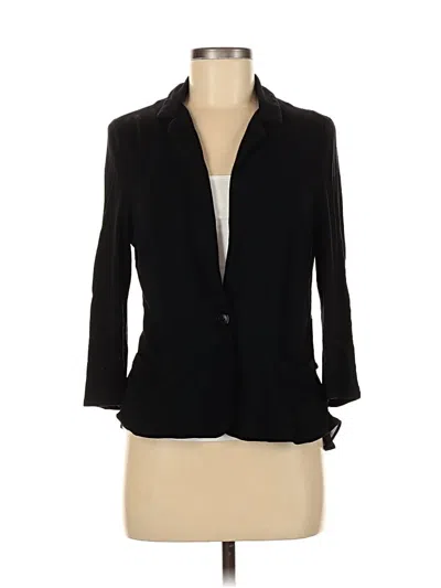 Pre-owned Market & Spruce Blazer Jacket In Black