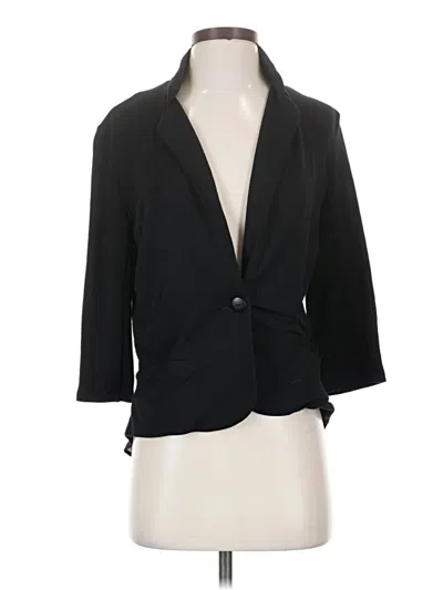 Pre-owned Market & Spruce Blazer Jacket In Black