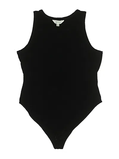 Pre-owned Market & Spruce Bodysuit In Black
