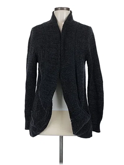 Pre-owned Market & Spruce Cardigan Sweater In Black