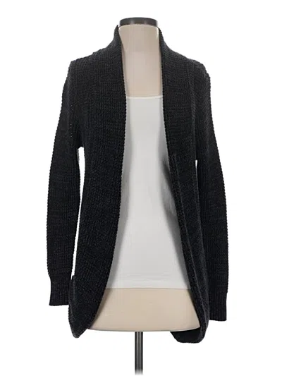 Pre-owned Market & Spruce Cardigan Sweater In Black