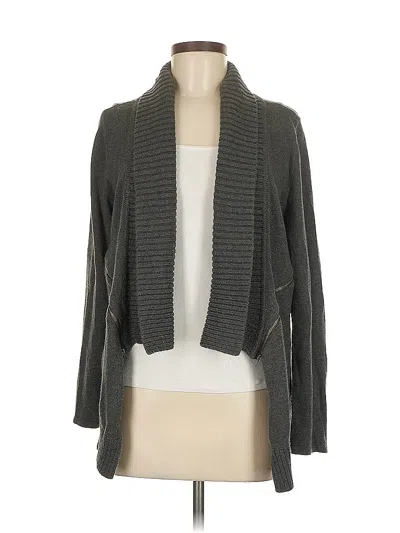 Pre-owned Market & Spruce Cardigan Sweater In Gray