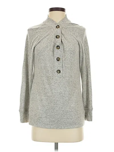 Pre-owned Market & Spruce Cardigan Sweater In Gray
