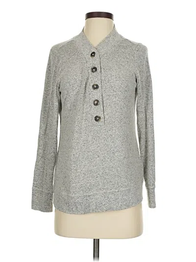 Pre-owned Market & Spruce Cardigan Sweater In Gray