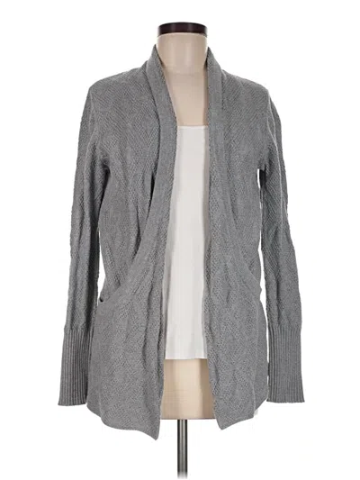 Pre-owned Market & Spruce Cardigan Sweater In Gray