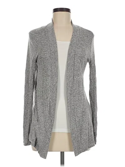 Pre-owned Market & Spruce Cardigan Sweater In Gray