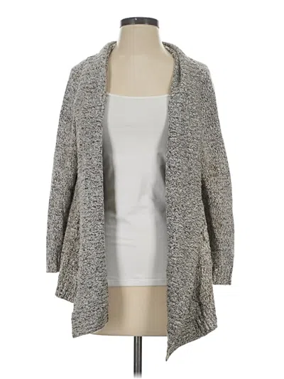 Pre-owned Market & Spruce Cardigan Sweater In Gray