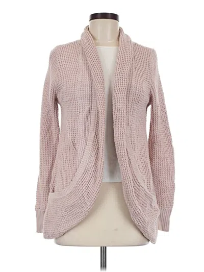 Pre-owned Market & Spruce Cardigan Sweater In Pink