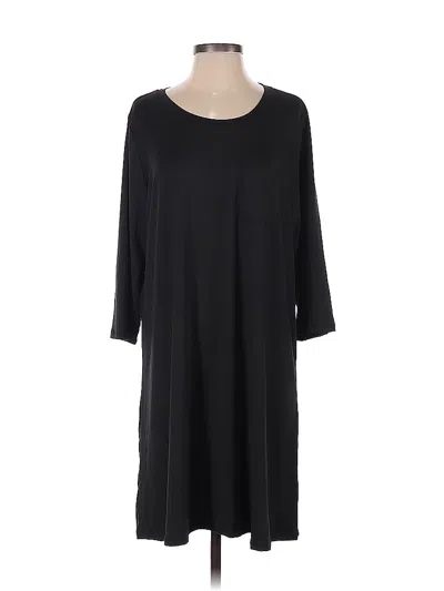 Pre-owned Market & Spruce Casual Dress In Black