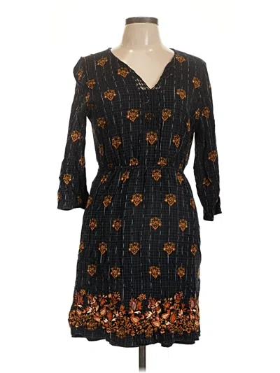 Pre-owned Market & Spruce Casual Dress In Black