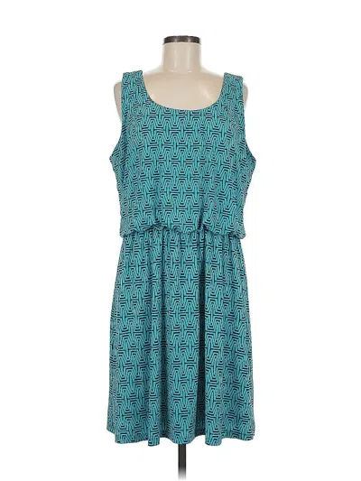 Pre-owned Market & Spruce Casual Dress In Blue
