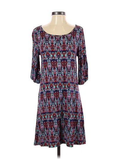 Pre-owned Market & Spruce Casual Dress In Blue