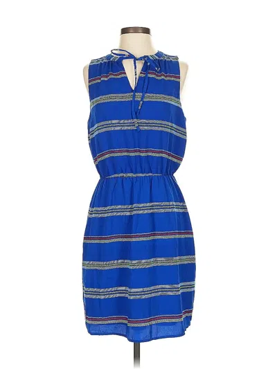 Pre-owned Market & Spruce Casual Dress In Blue