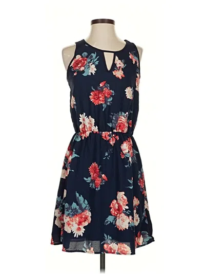 Pre-owned Market & Spruce Casual Dress In Blue