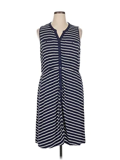 Pre-owned Market & Spruce Casual Dress In Blue